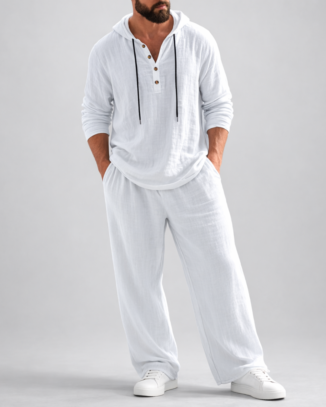 Conjunto de Sudadera con Capucha y Pantalón Jogger