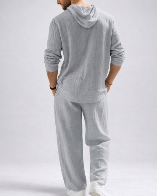 Conjunto de Sudadera con Capucha y Pantalón Jogger