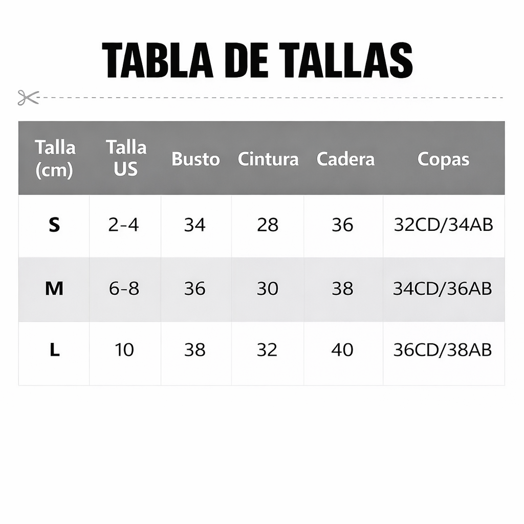 Bikini de Talle Alto con Falda de Baño