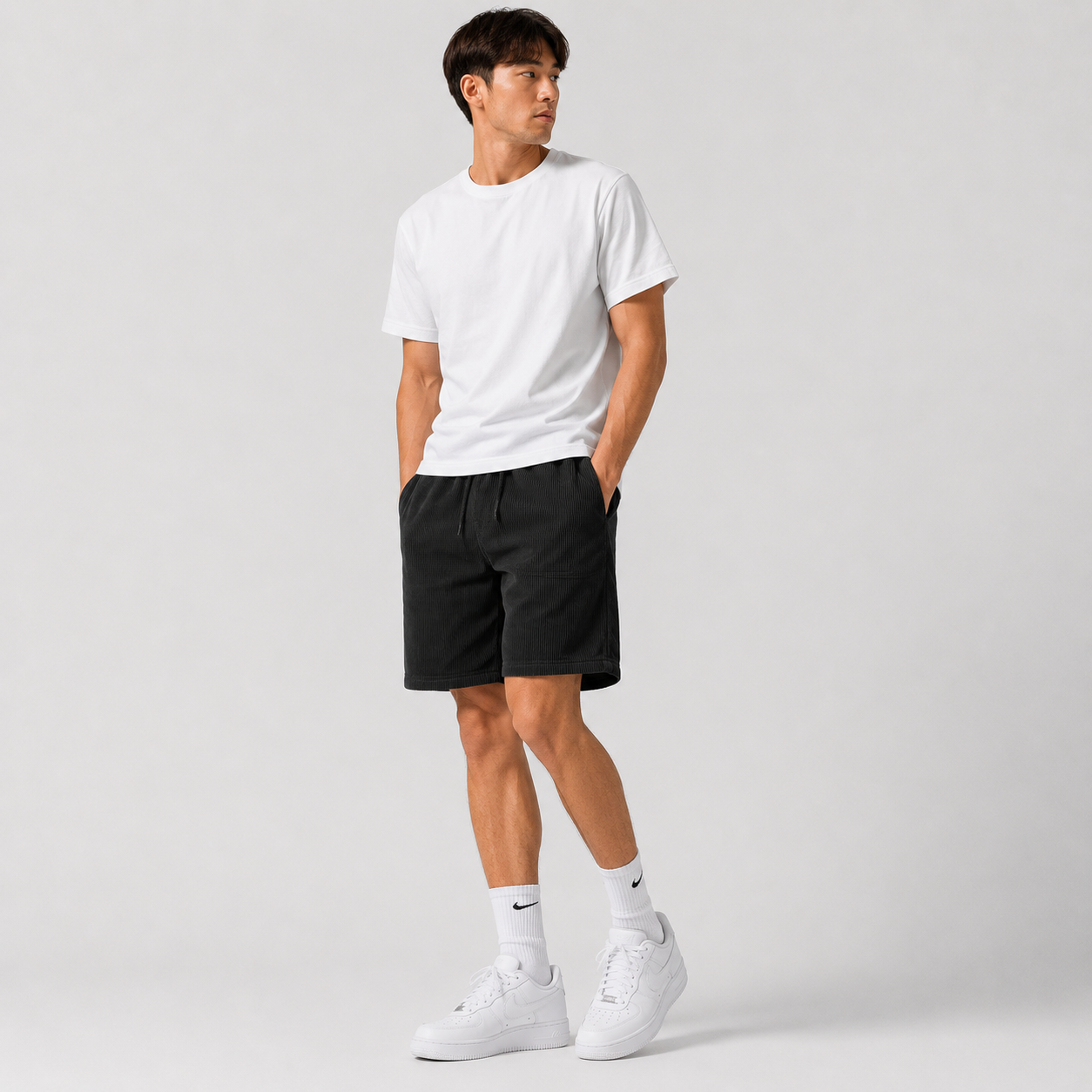 Victor | Pantalones cortos de pana