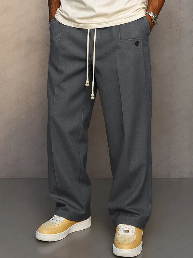 Olivia Sur | Pantalón elegante con cordón ajustable