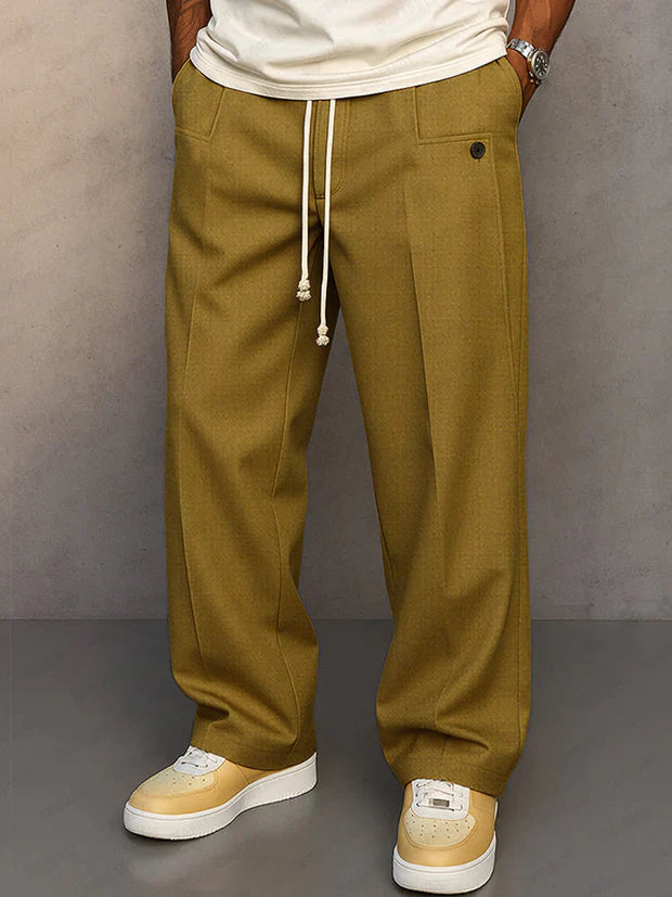 Olivia Sur | Pantalón elegante con cordón ajustable