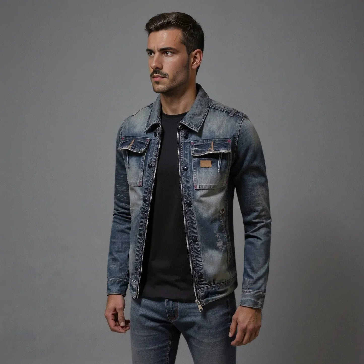 Rafa | Chaqueta tejana para hombre