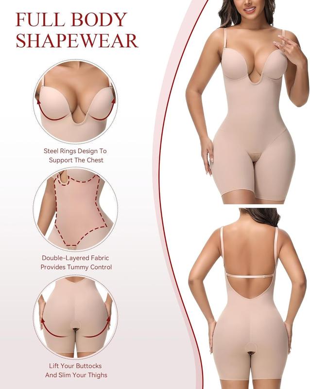 Body Moldeador Sin Tirantes