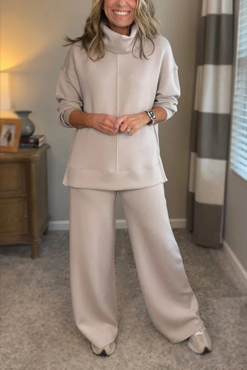 Conjunto casual elegante de dos piezas