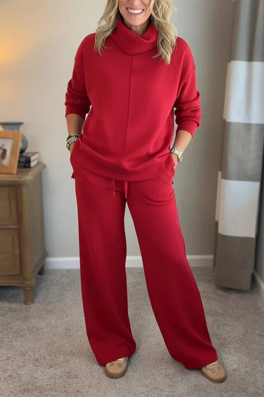 Conjunto casual elegante de dos piezas