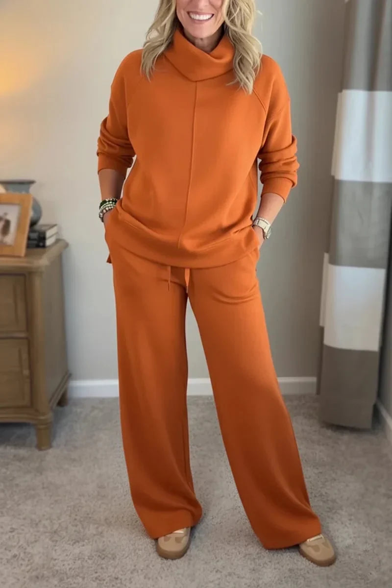 Conjunto casual elegante de dos piezas