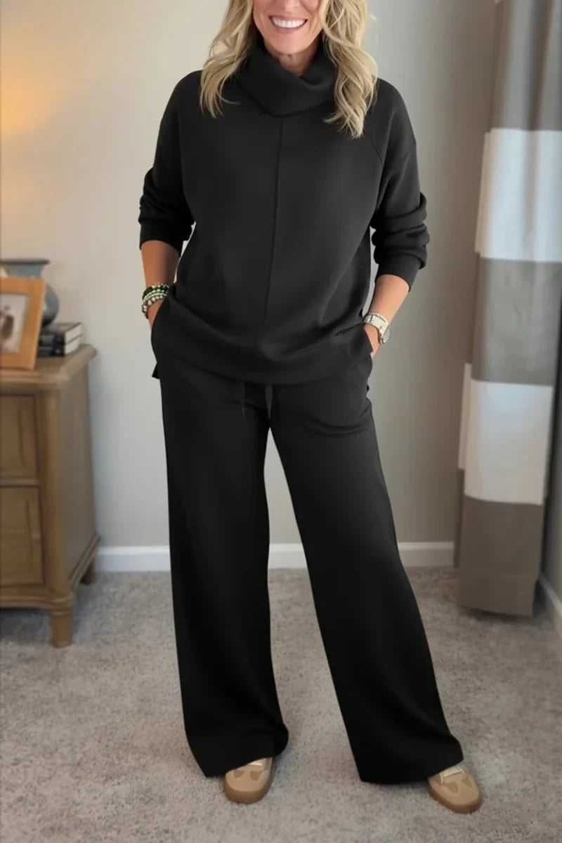 Conjunto casual elegante de dos piezas