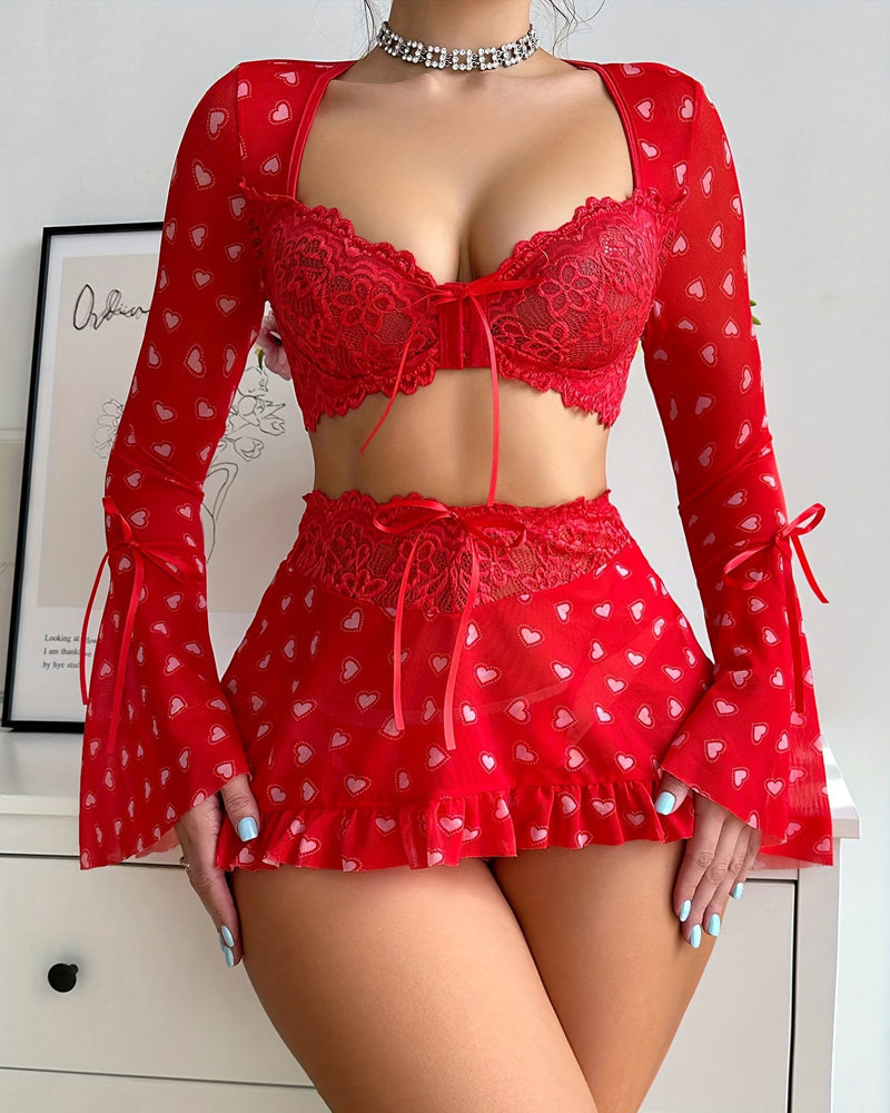 Conjunto Corazones