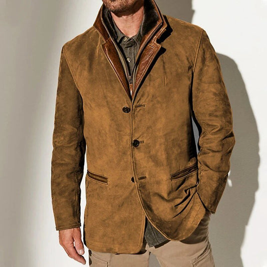 Roberto™ | CHAQUETA VINTAGE DE PIEL SINTÉTICA